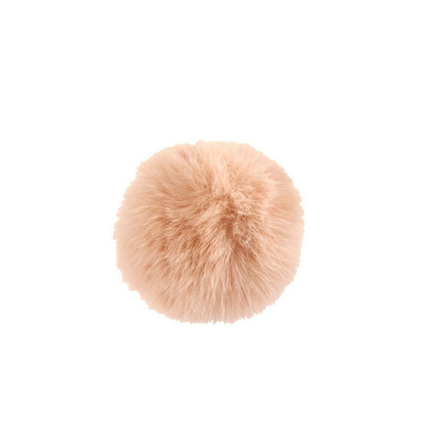 Qarigey Colgante de bola de felpa, accesorio de decoración de moda de tamaño pequeño exquisito, colgantes universales DIY, decoración colgante, Ropa, zapatos y accesorios Miscelánea Rosa claro Qarigey AP014142-07