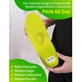 thumbnail image 3 of Ball of Foot Pain Relief Shoe Insoles for Morton's Neuroma,Metatarsalgia,Foot Pain, Arch Support Inserts for Metatarsal Pain Relief,Plantar Fasciitis,Orthotic Insoles for Men Women, 3 of 6