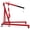 Red, variant on Aoile 1000 Lbs Hydraulic Hitch-Mount Crane Lifting Hoist