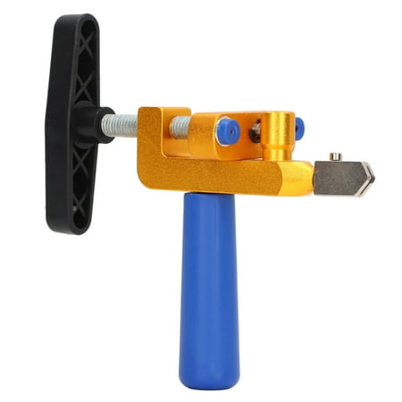 

Ceramic Tile Opener Wear Resistant Labor Saving Easy To Operate Glass Cutter Kit With 2PCS Alloy Blades For Mirrors For Glazed Tiles