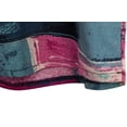 thumbnail image 7 of Men's Casual Button Down Linen Shirts - Short Sleeve, Stand Collar, Floral Pattern, 7 of 7