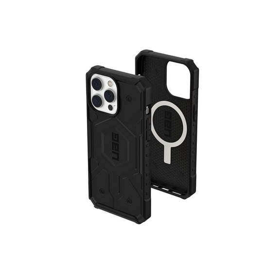 UAG iPhone 14 Pro Max Case Black 6.7" Pathfinder Build-in Magnet Compatible with MagSafe Charging Slim Lightweight Shockproof Dropproof Rugged Protective Cover by URBAN ARMOR GEAR