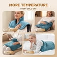 thumbnail image 5 of Lenmen Graphene-Infused Weighted Heating Pad & Shawl for Back and Neck, 6 Heat Settings, Auto-off Timer, Washable, 5 of 6