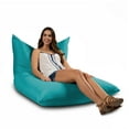 thumbnail image 4 of Jaxx 18365754 Finster Outdoor Bean Bag Lounge Chair with Sunbrella, Aruba Blue, 4 of 5