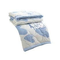 New Printing Summer Cool Quilt Air Conditioning Friendly - Lightweight Washed Cotton Fresh Bedding Single-Size 59x39.3 Inch Reactive Dye