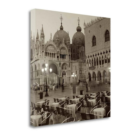 30" x 30" Venezia - 12 By Alan Blaustein - Print on Canvas Fabric Multi-Color