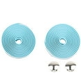 thumbnail image 2 of HEVIRGO 2Pcs Mountain Bicycle Road Bike Handlebar Non-Slip Sponge Straps Riding Tools,Light Blue, 2 of 10