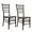 Espresso(Dark Coffee Brown), variant on ToughWood Chiavari Chair by Chivari, 2 Chair Bundle, Fully Assembled