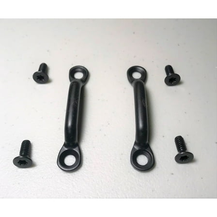 1976 to 2006 Jeep CJ, YJ and TJ Model Door Limit Strap Footman Loop Bracket With Torx Screws 2 ea