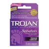 4 Pack - Trojan Sensations Her Pleasure 3 Latex Condoms Each