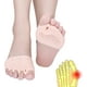thumbnail image 1 of Almohadillas metatarsianas, separador de dedos y gel, (4 piezas) nuevo material, almohadilla para el antepié, soporte para los dedos, para ampollas en los pies, dolor en el antepié., 1 of 5