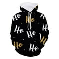 thumbnail image 2 of Toddler Boys Sweatshirts Christmas Girls Hooded Unisex 3D Letter Printed Hoodie With Pocket Kids Pullover Tops Clothes for Boy Size 3-4T, 2 of 3