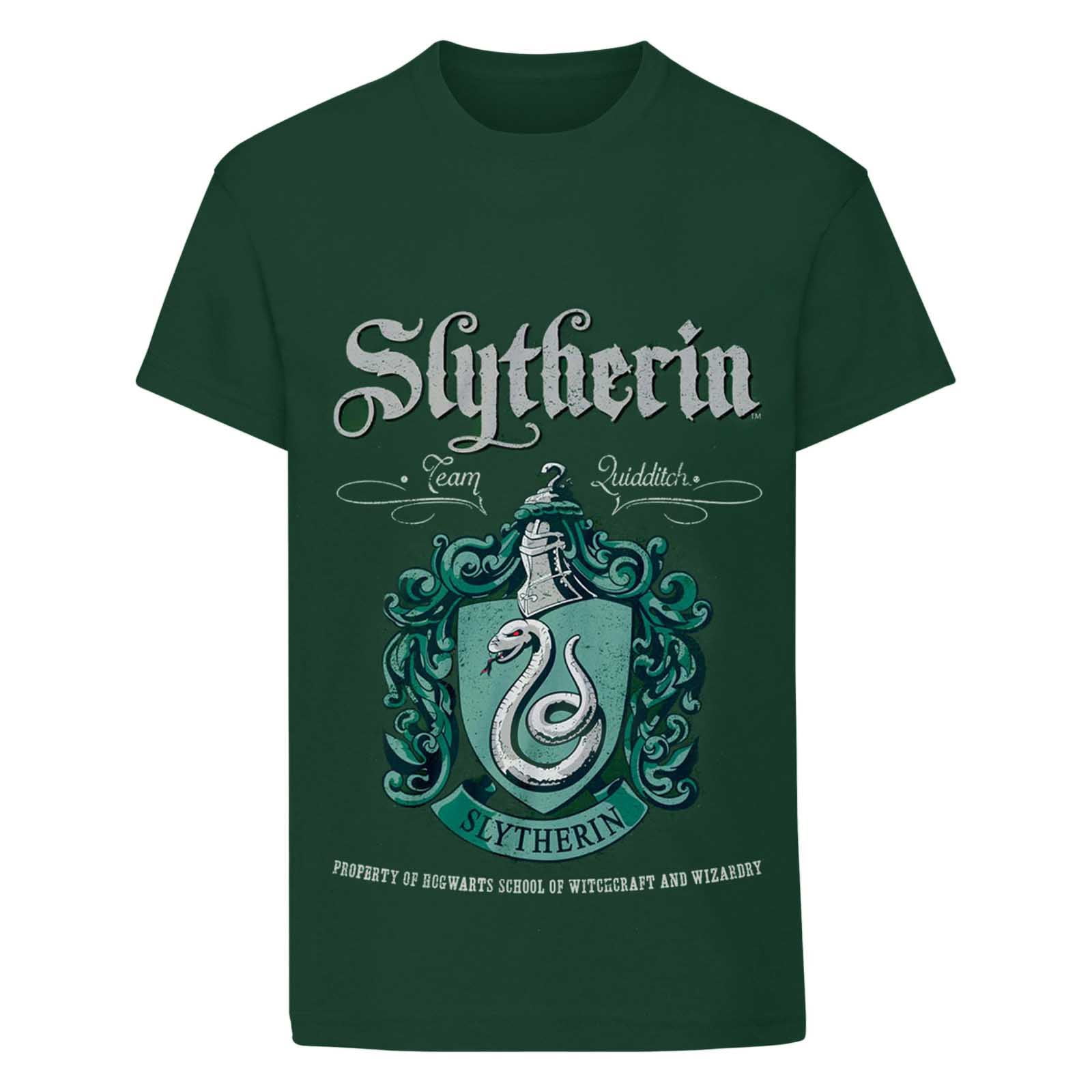 Harry Potter Boys Slytherin Crest T 