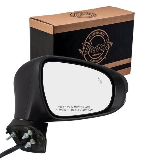 Brock Power Mirror for 2013-2015 ES350 Blind Spot Detection Turn Signal Indicator Puddle Lamp Right