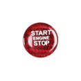 thumbnail image 1 of Dry Carbon Fiber Car Start Stop Engine Button Cover Trim Compatible with Alfa Romeo Giulia Stelvio 2017-2020 Accessories, Red, 1 of 5