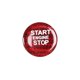 thumbnail image 1 of Dry Carbon Fiber Car Start Stop Engine Button Cover Trim Compatible with Alfa Romeo Giulia Stelvio 2017-2020 Accessories, Red, 1 of 5