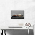 thumbnail image 2 of ARTCANVAS Freight Shipping Container Boat In The Ocean Canvas Art Print - Size: 18" x 12" (1.50" Deep), 2 of 9