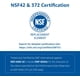 thumbnail image 3 of Filtro de agua Filterlogic RV Inline certificado NSF, paquete de 2, 3 of 9