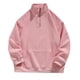 thumbnail image 1 of Gibobby Sudadera polar hombre Sudadera de forro polar con cuello redondo y ajuste clásico para hombre(Rosa,XG), 1 of 4