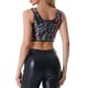 thumbnail image 3 of TOP CROP METÁLICO CON LENTEJUELAS INSPIRE CHIC PARA MUJERES, BRILLO Y SIN MANGAS, TANK TOP DE FIESTA Y CLUB, TAMAÑO M, MULTICOLOR, 3 of 6