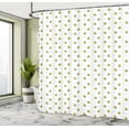 thumbnail image 5 of Ambesonne Honey Bee Shower Curtain, Stinging Animals Clouds, 69"Wx75"L, Yellow Pale Blue, 5 of 5