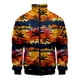thumbnail image 2 of Nueva chaqueta con cremallera y estampado de estilo hawaiano de alta calidad para hombre, ropa de calle informal de manga larga, chaqueta holgada con gráficos lavados, 2 of 5