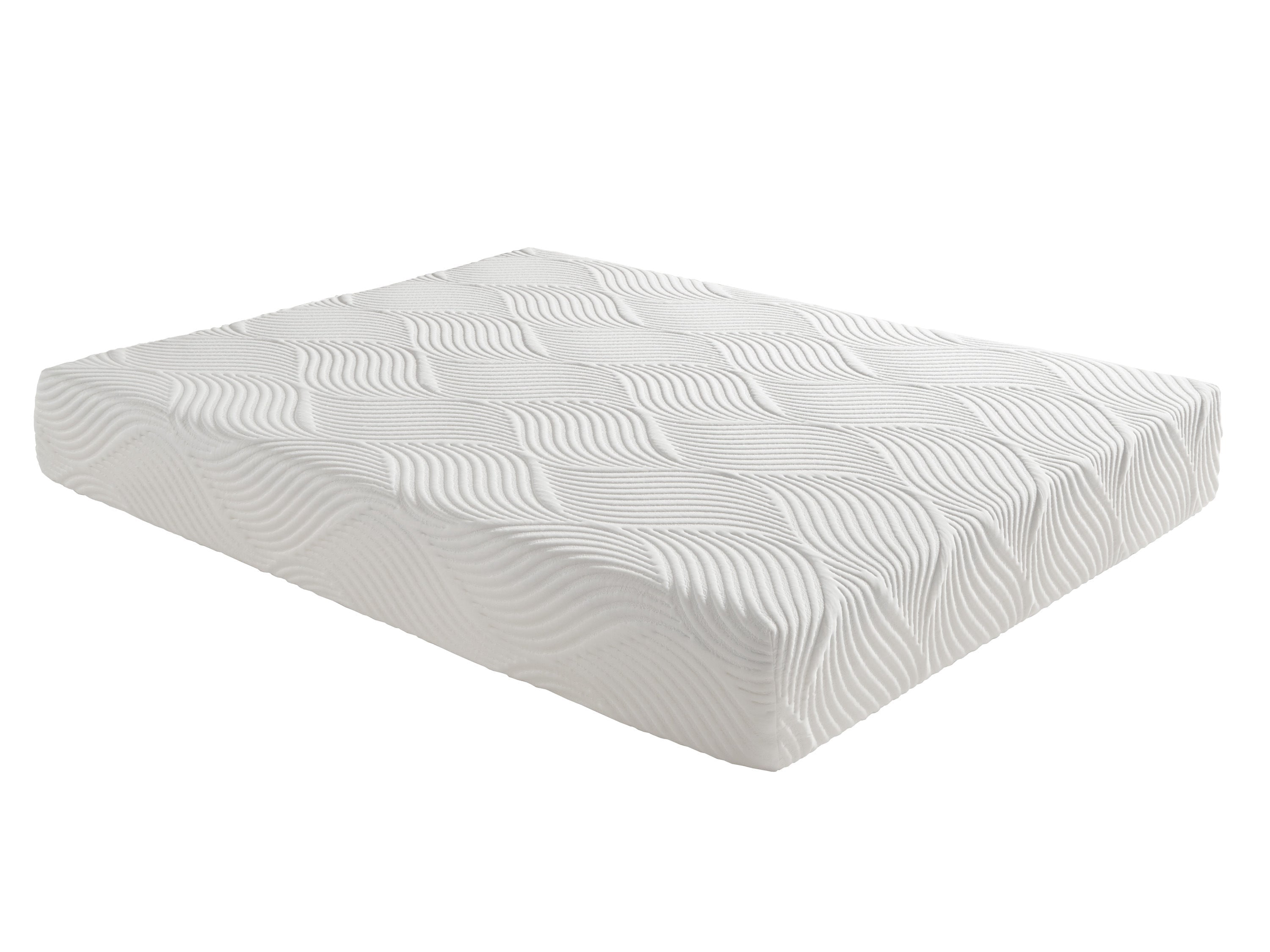 10 in. King Size Mattress Triple Layer Foam Comfort, Gel Memory Foam Mattress in a Box