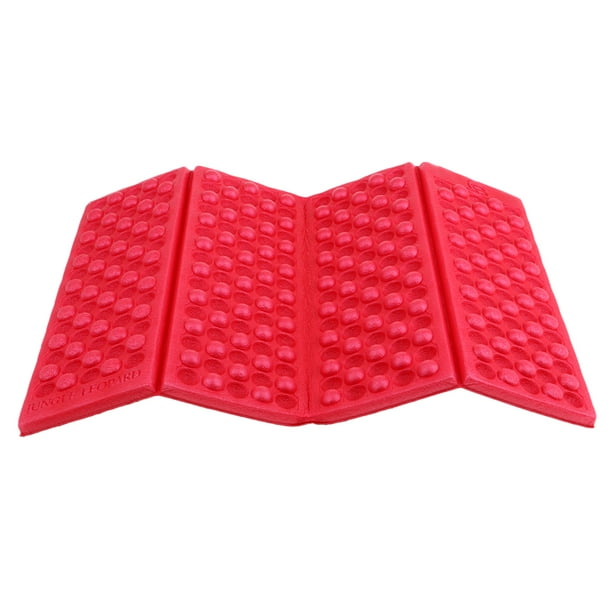 Asiento Plegable Portátil Sunnimix Cojín de Asiento de Camping Color Rojo