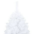 thumbnail image 4 of Charmma Artificial Christmas Tree with LEDs&Thick Branches White 59.1", 4 of 9