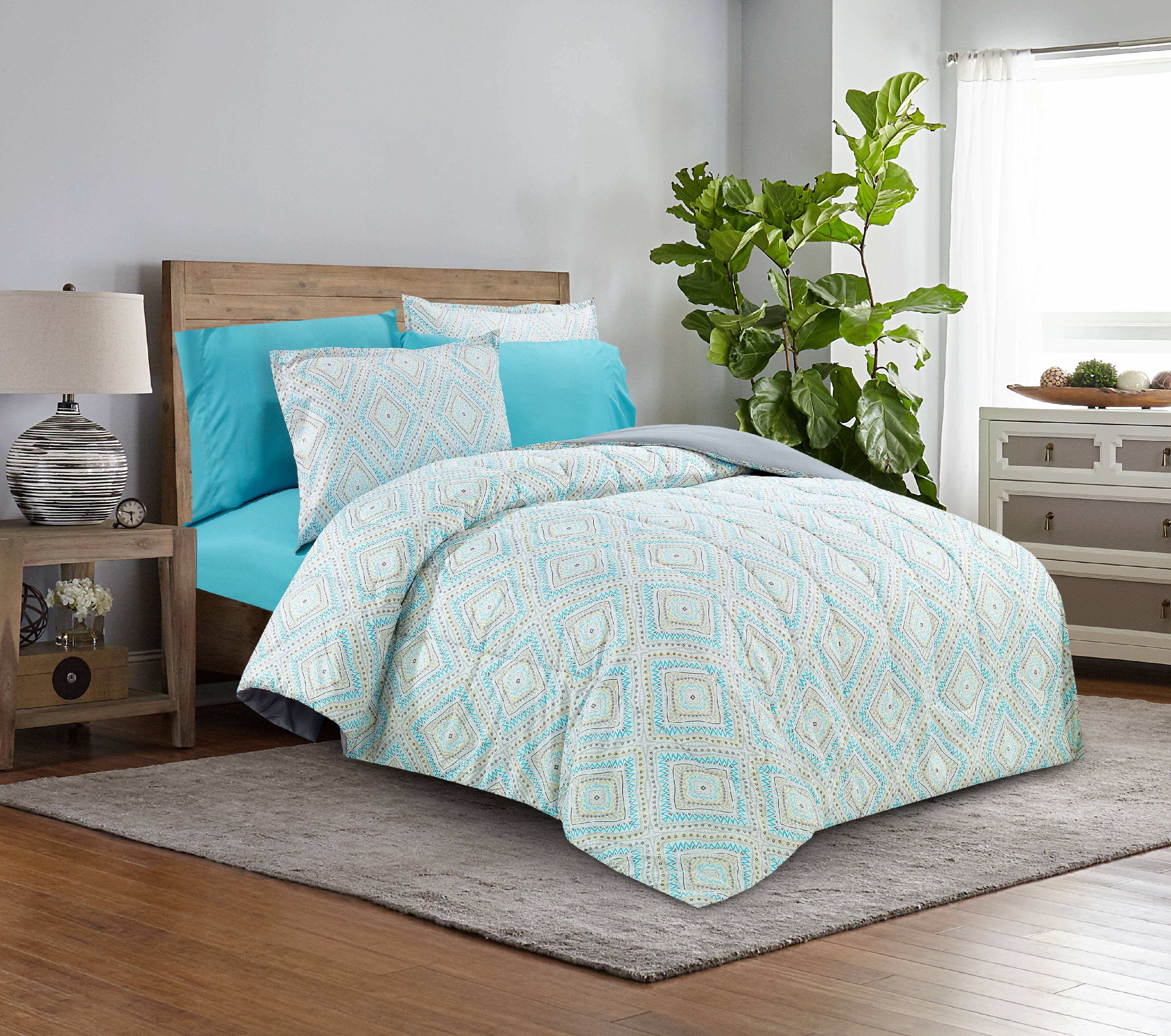 Mainstays Mexican Tribal BedinaBag Complete Bedding Set, King