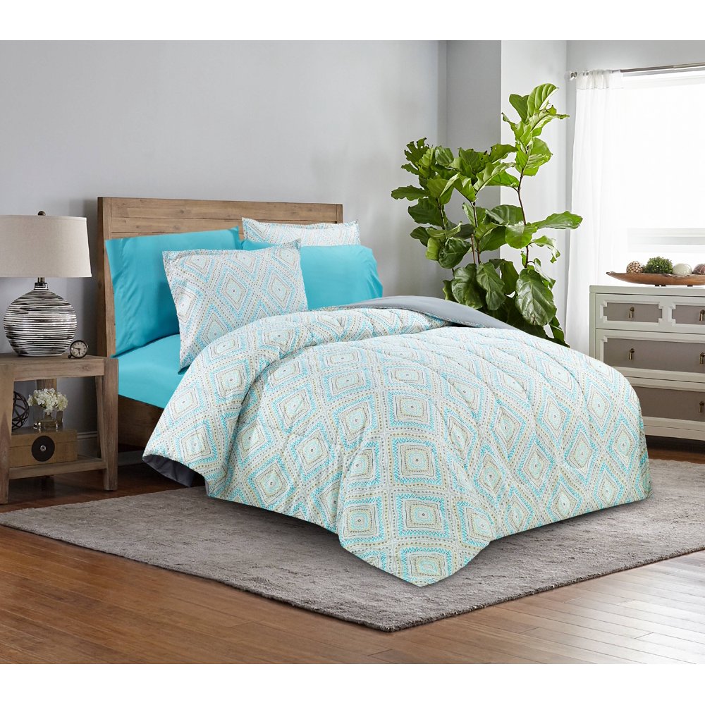 Mainstays Mexican Tribal BedinaBag Complete Bedding Set, King