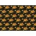 thumbnail image 1 of Ahgly Company Machine Washable Indoor Rectangle Transitional Black Brown Area Rugs, 7' x 9', 1 of 7