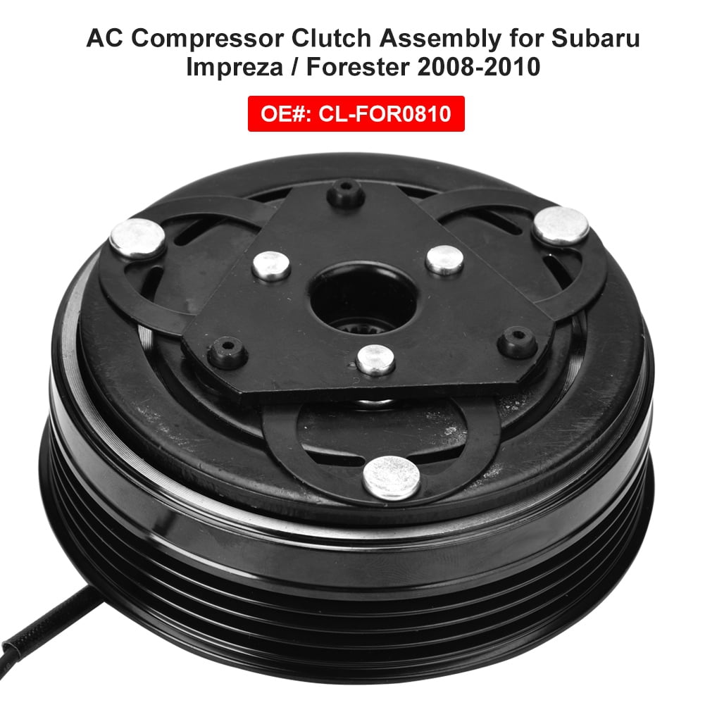 OTVIAP CLFOR0810,AC Compressor Clutch,AC A/C Compressor Clutch Assembly Kit Fit for Subaru