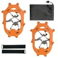 thumbnail image 5 of Opolski 1 Pair Anti Slip 19 Spike Ice Cleat Crampon Shoe Covers for Walking Climbing, 5 of 6