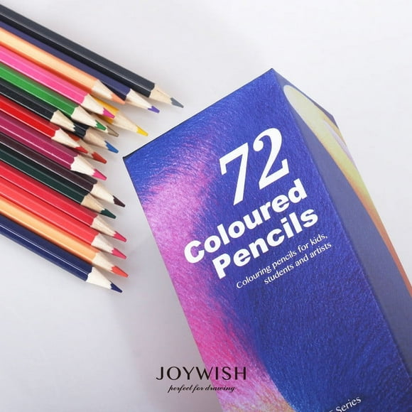 Vadktai Professional Watercolor Pencils, Set of 72, Drawing Set for Coloring, Blending and Layering Books, Adult or Kids