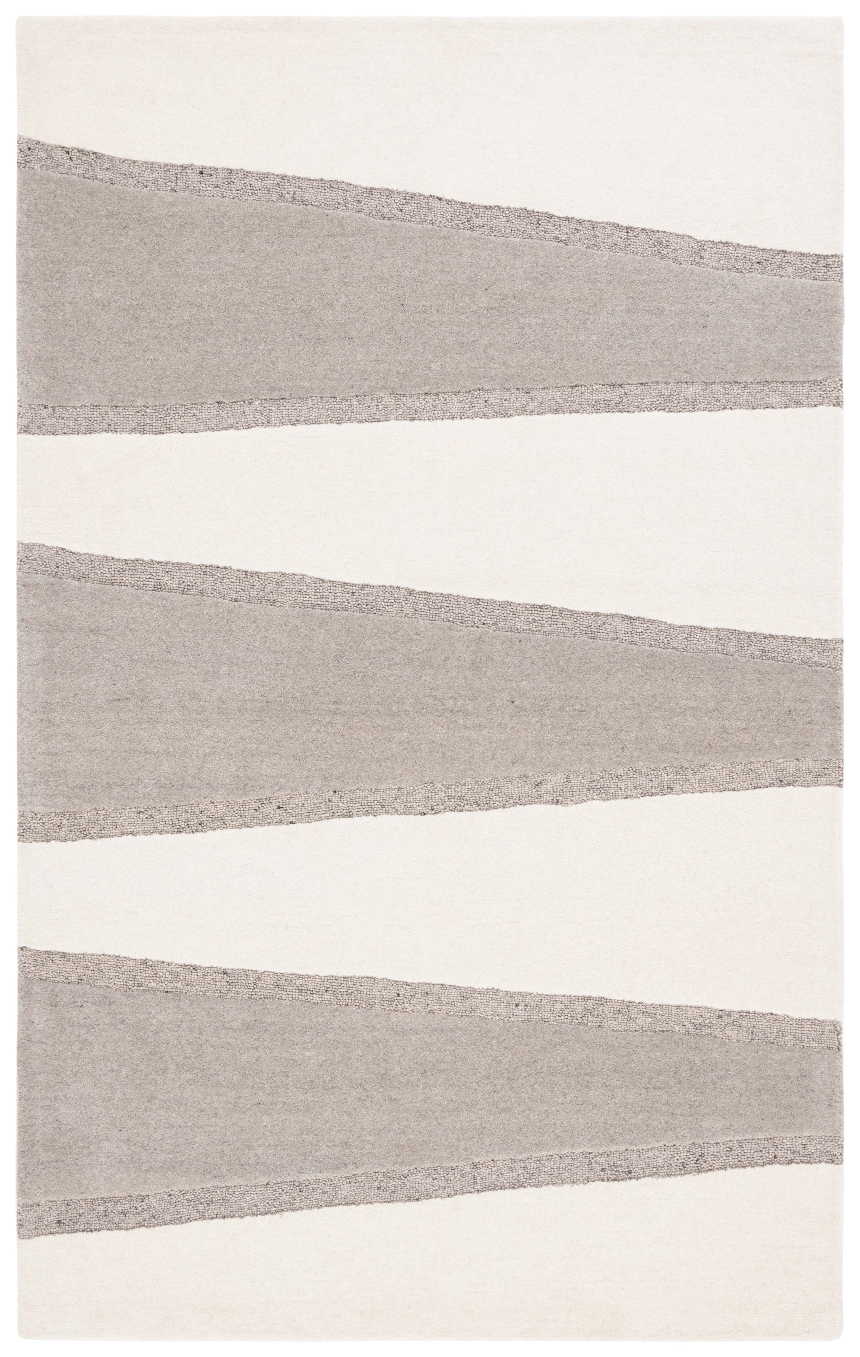 Safavieh Fifth Avenue Wayne Geometric Area Rug, Ivory/Gray, 4' x 6'
