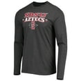 thumbnail image 2 of Men's Concepts Sport Cardinal/Heathered Charcoal San Diego State Aztecs Meter Long Sleeve Top & Pants Sleep Set, 2 of 5