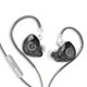 thumbnail image 2 of GK Auriculares con cable Auriculares internos Auriculares deportivos con manos libres para teléfonos inteligentes Auriculares con ocultación de ruido Negro, con micrófono Inevent EL005368-02B, 2 of 7