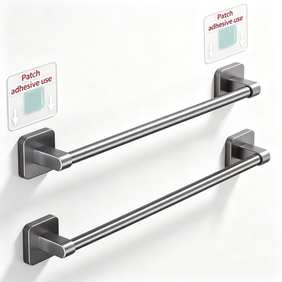No Need To Drill Walls For Installation Bathroom Towel Bar/Hook/Towel Rack/Kitchen Rag Rack Bathroom Accessories
