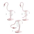 thumbnail image 6 of Flamingo Shape Cute Characteristic Flower Pot Wedding Christmas Decoration Accessory Tabletop Plant Bonsai Vase, 6 of 7