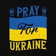 thumbnail image 3 of CafePress - Pray For Ukraine Sweatshirt - Zip Hoodie, Classic Hooded Sweatshirt with Metal Zipper, 3 of 4