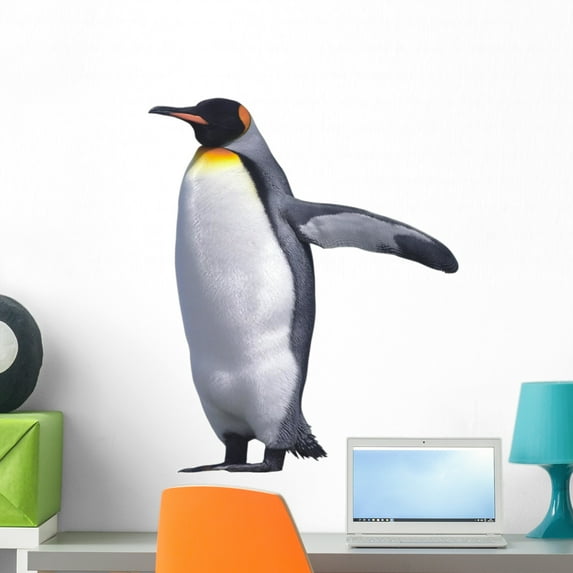 Emperor Penguin Wall Decal by Wallmonkeys Peel and Stick Graphic (24 in H x 20 in W) WM116118