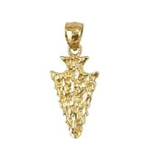 SURANO DESIGN JEWELRY 14K Yellow Gold Arrowhead Pendant Charm