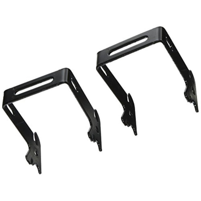 Wall Control 10-CB-022 B C-Bracket Slotted Metal Pegboard Hook for Wall Control Pegboard Only, 2' x 2', Black