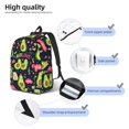 thumbnail image 5 of Daiia Avocado Love Vintage Canvas Backpack for Men and Women ,Hiking Backpack,Travel Laptop Bag for School,Large Capacity Backpack, 5 of 8