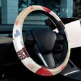 thumbnail image 6 of Eiffel Tower Car Wheel Covers | Steering Wheel Cover 14.5 Inch Printing PVC Leather Auto Accessories, 6 of 6