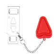 thumbnail image 1 of Cerradura de puerta de seguridad portátil Starlight, utilizada para seguridad del hogar, cerradura de puerta de viaje, cerradura esencial para dormitorioCerradura de puerta de seguridad portátil Starlight, utilizada para seguridad del hogar, cerradura de puerta de viaje, cerradura esencial para dormitorio Sincero Electrónica, 1 of 5