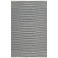 thumbnail image 4 of SAFAVIEH Montauk Nazca Geometric Cotton Area Rug, Ivory/Navy, 6' x 6' Square, 4 of 8