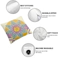 thumbnail image 4 of BANET Double-Sided Printing Short Plush Pillow Case Pillow Cover for Bed Simple and Opulence Short Plush Sheets Modern Room Decor 22x22in, 4 of 5