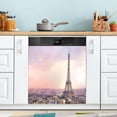 thumbnail image 5 of Coolnut Beautiful Eiffel Tower Paris City Sunset Dishwasher Magnet Cover 23"Wx26"H , Farmhouse Kitchen Dishwasher Cover Magnetic Appliance Covers Door Stickers for Kitchen Home Cabinet Decals, 5 of 6